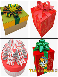 TurboSquid Gift Boxes Collection