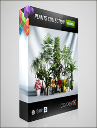 CGAxis Models Volume 1 Plants