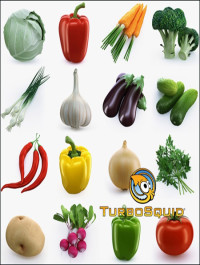 TurboSquid Collection of Vegetables