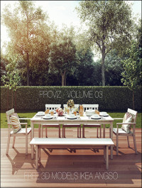 Proviz Volume 03 Models Ikea Angso Outdoor Furniture Series