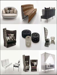 B&B Italia 3D model of Outdoor Furniture