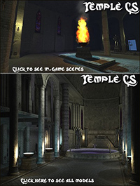 DEXSOFT-GAME Temple Construction Set model pack by Pablo Ariel
