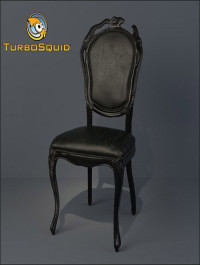 TurboSquid Moooi Smoke Dining Chair