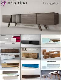 Modern Sideboard and Chest of Drawer