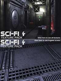 DEXSOFT-GAME SCI-FI 4 texture pack