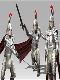 Arteria 3D Female Silveral Knight