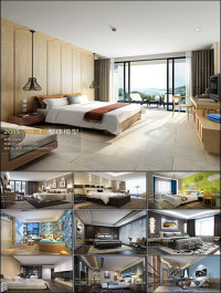 Modern Bedroom Style 3D66 Interior 2015 Vol 3