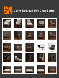 ST CG Vol 01 Boutique Sofa Chair Series