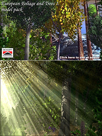 DEXSOFT-GAME European Foliage and Trees 1 model pack by Martin Teichmann