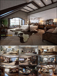 American Bedroom Style 3D66 Interior 2015 Vol 2