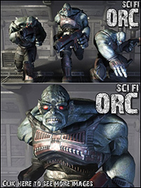 DEXSOFT-GAME Sci-Fi ORC animated character by Sasha Ollik