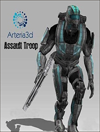 Arteria 3D Assault Trooper [Animated Character]