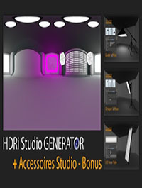 Mustapha Fersaoui HDRi Studio GENERATOR for Cinema 4D