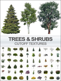 Imagecels: Trees & Shrubs on Transparent Background