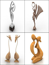 3D Models Figurines 4x3Dmax