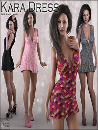 Kara Dress for Genesis 3 by Rhiannon
