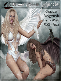 ANGELS Life and Death by ilona
