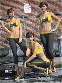 Urban Model Poses for Genesis 3 Female(s)
