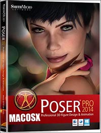 Poser Pro 2014 - V10.0.3 + Content For Macosx