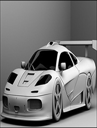 McLaren F1 GTR Model