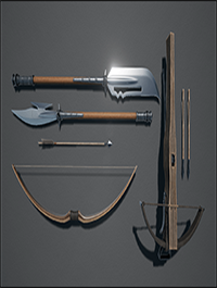 Unreal Engine 4 Marketplace Medieval Weapons Pack 3