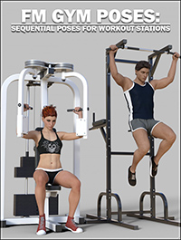 FM Gym Poses Workout Stations