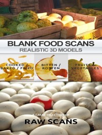 Blanc Realistic Scanned Food 3D Models