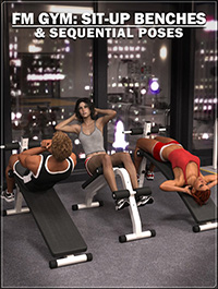 FM Gym: Sit-Up Benches & Poses