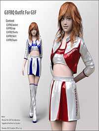 G3FRQ Outfit for G3F by kobamax