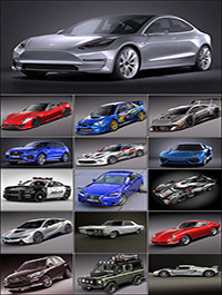 Collection of nice car models IV