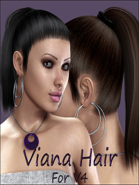 Viana Hair For V4 by nikisatez
