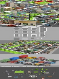 SimplePoly City Low Poly Assets