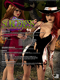 Sorceress for HOT Witch by ShanasSoulmate