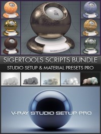 SigerShaders VRay Materials Presets Pro & VRay Studio Setup Pro 2.0.1
