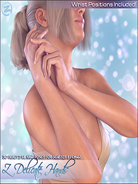 Z Delicate Hands - Hand Poses for the Genesis 8 Females by Zeddicuss