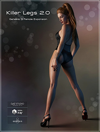 Killer Legs 2.0 Morphs for Genesis 3 Female(s) (Expansion)