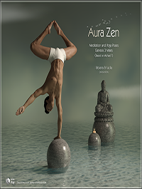 Aura Zen Poses for G3M/Michael 7 by fabiana