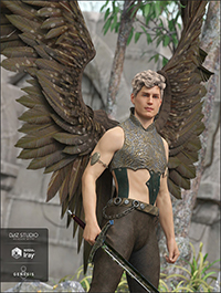 Morning Star Wings for Genesis 3 and Genesis 8 Male(s)