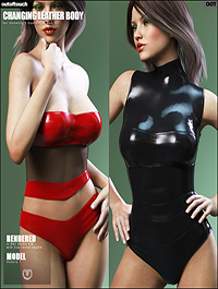Leather Body for Genesis 3 Females by outoftouch