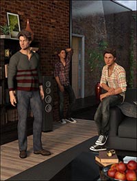 Men of Confidence Poses for Genesis 8 Male and Lucas 8