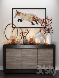 Crate & Barrel | Fox & Candles