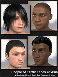 People of Earth: Faces of Asia Genesis 2 Male