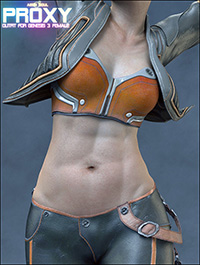 Proxy Outfit for Genesis 3 and 8 Female(s)