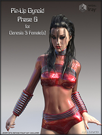 Pin-Up Gynoid Phase6 for G3F by EdArt3D