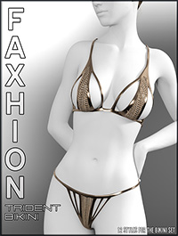 Faxhion - Trident Bikini by vyktohria