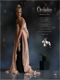 Orchidée Poses for G3F and G8F by fabiana