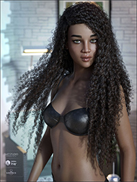 Pascale Hair for Genesis 3 & 8 Female(s)