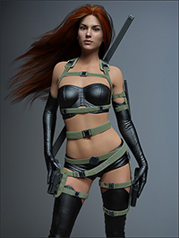 Tactical Belts for Genesis 3 and 8 Female(s)