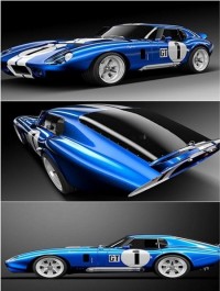 Shelby 1965 Cobra Daytona Coupe 3D Model