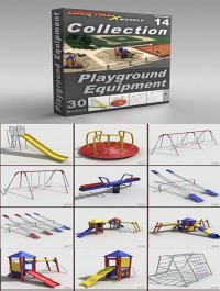 DigitalXModels 3D Model Collection Volume 14 PLAYGROUND